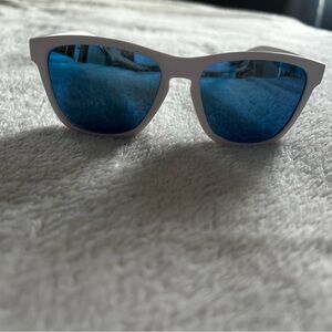 Stylish Blue and White Sunglasses